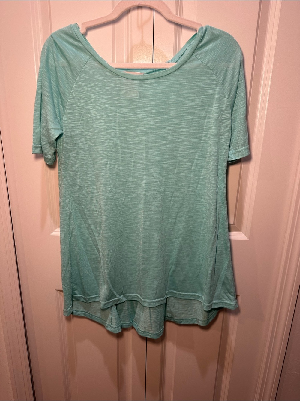 Soft Surroundings Mint Green Short Sleeve Tee